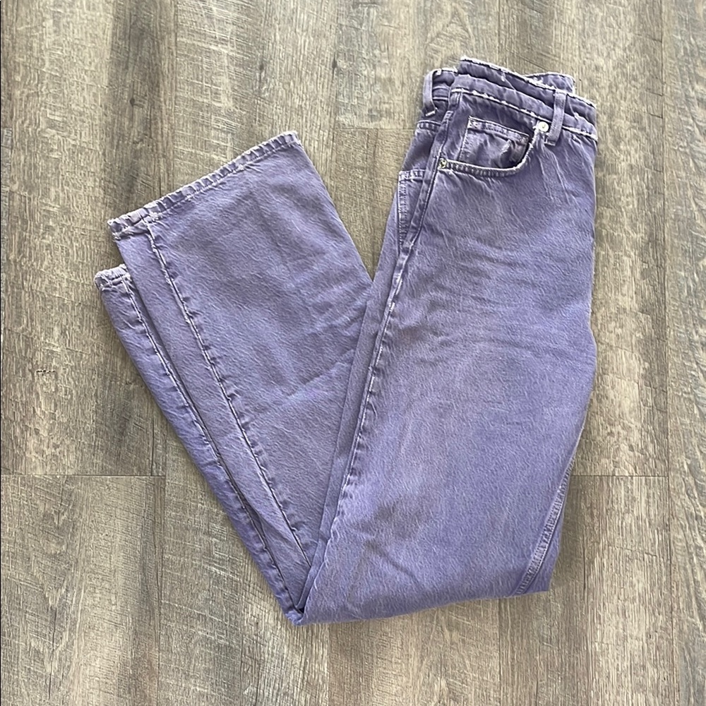 Zara Purple Jeans